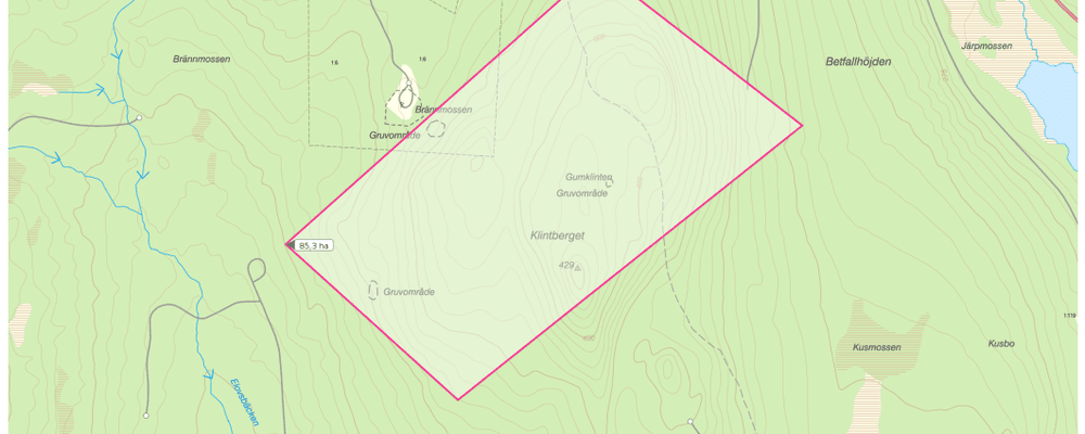 Klintberg map